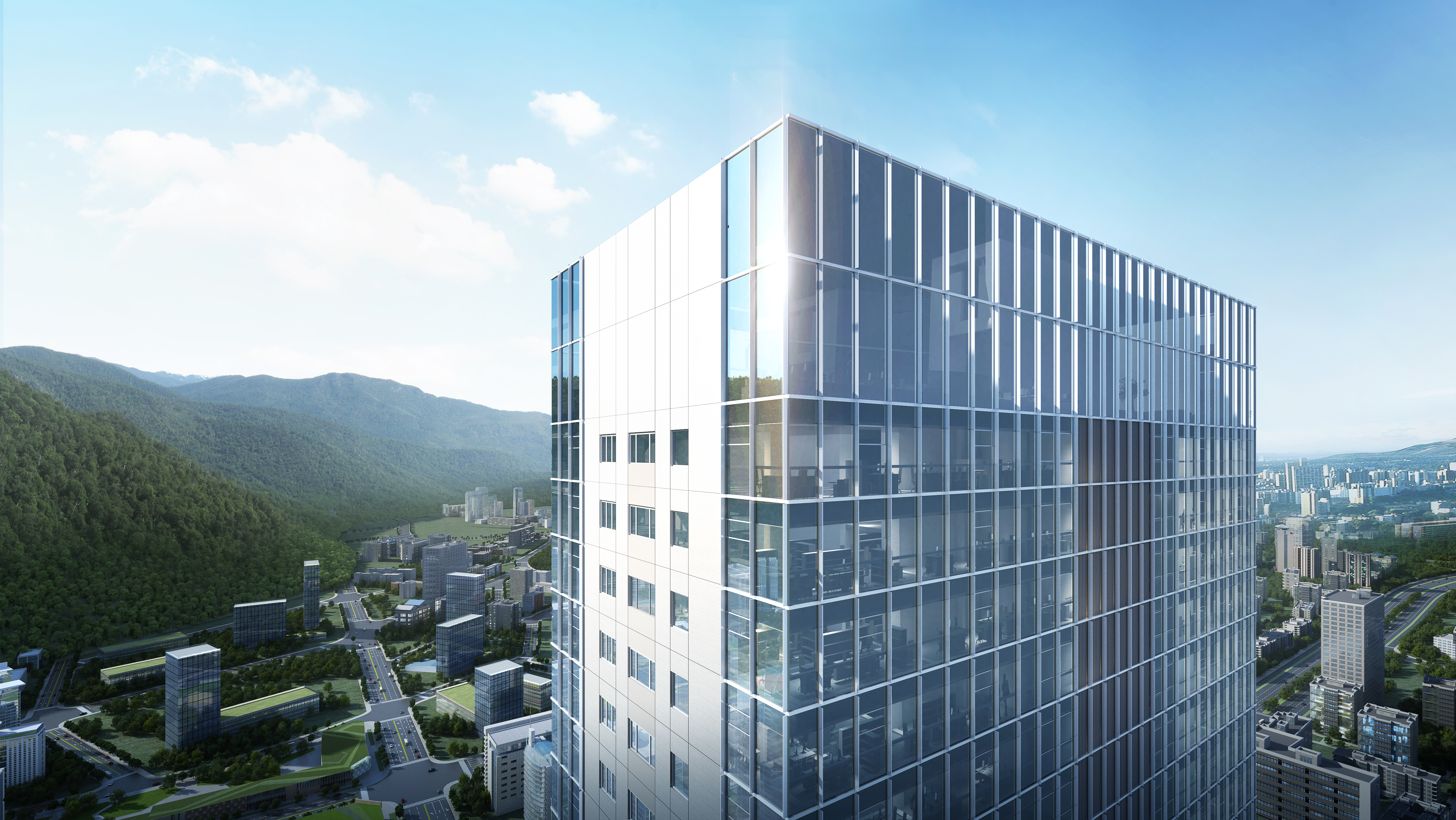 中率先启动的区域,总用地面积47605平方米,总建筑面积102335平方米