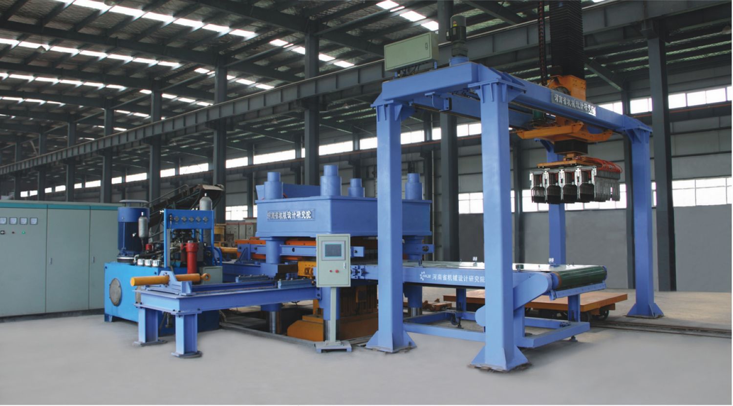 jym系列全自动液压粉煤灰制砖机