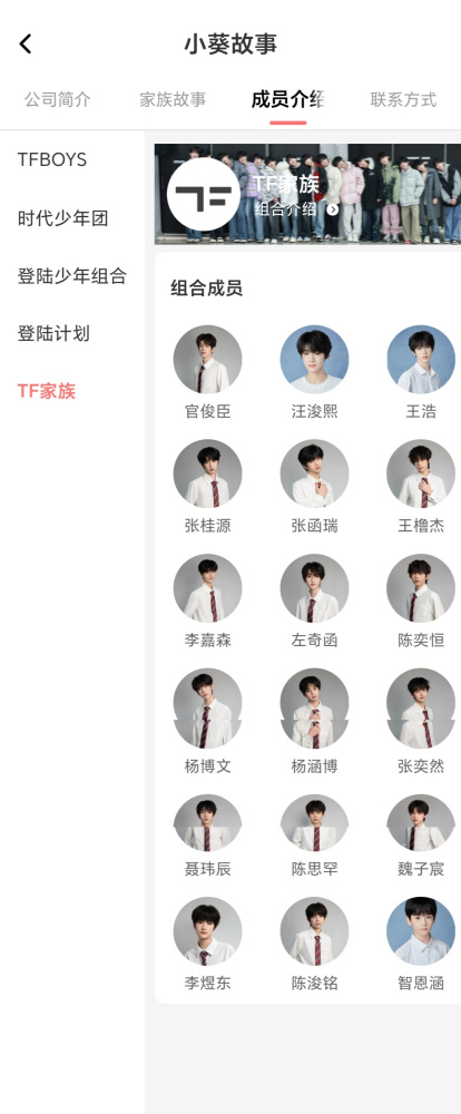 TF家族练习生（2025年4月）