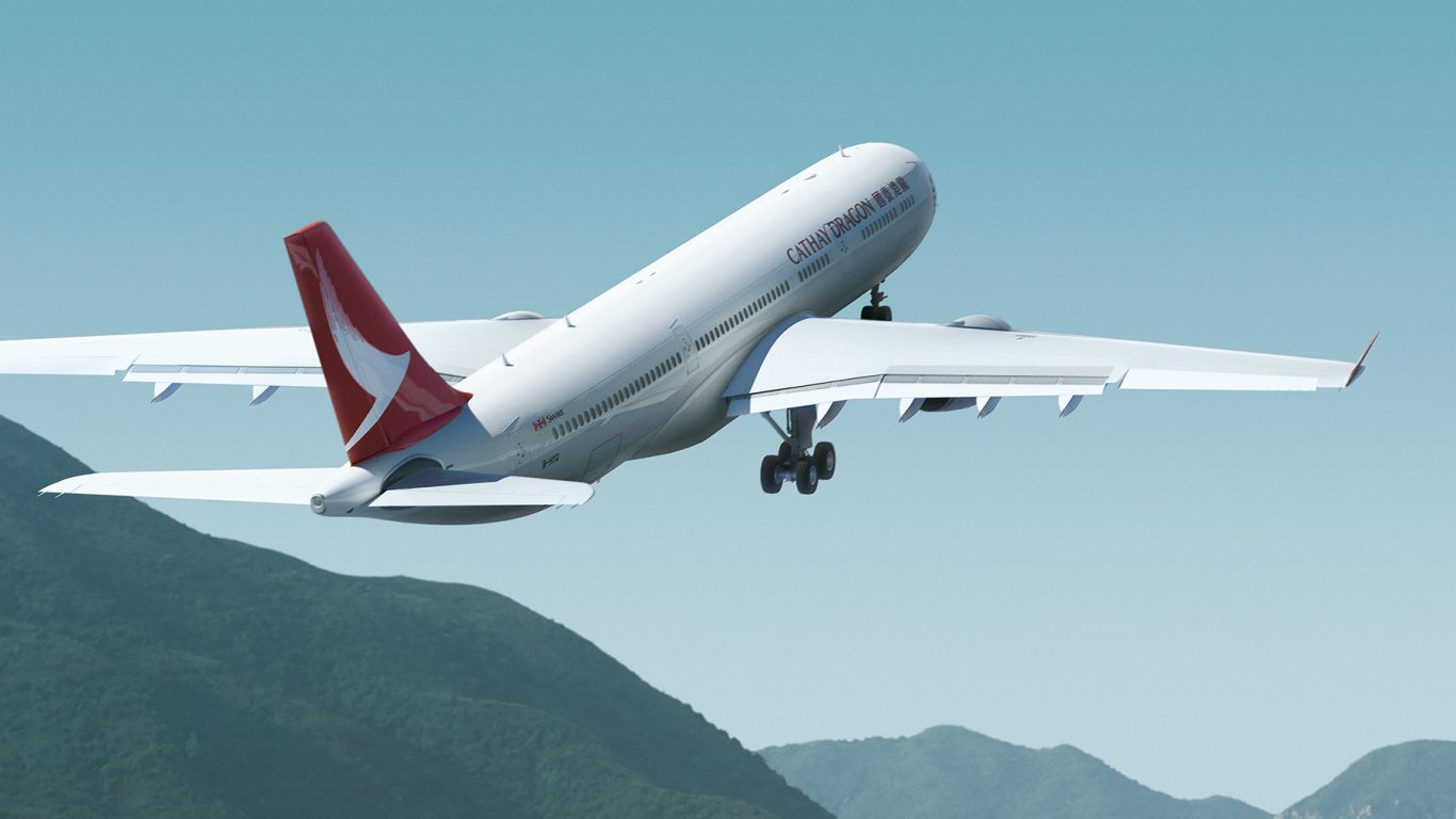  p>国泰港龙航空有限公司(cathay dragon)原名港龙航空(dragonair),是