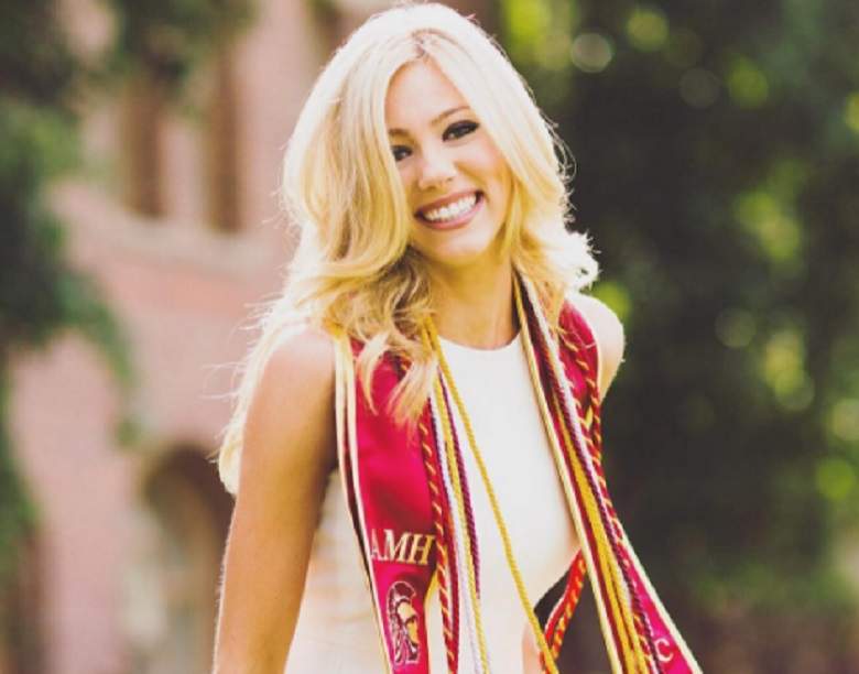 毕业于南加州大学读新闻专业,美国前nba球员杰夫·霍纳塞克的女儿,以