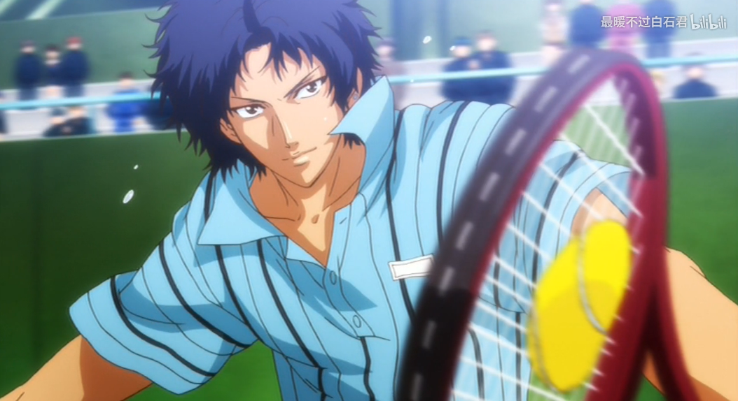 "#" data-lemmaid="27247">网球王子 /a>》中的人物,曾与不动峰部长 a