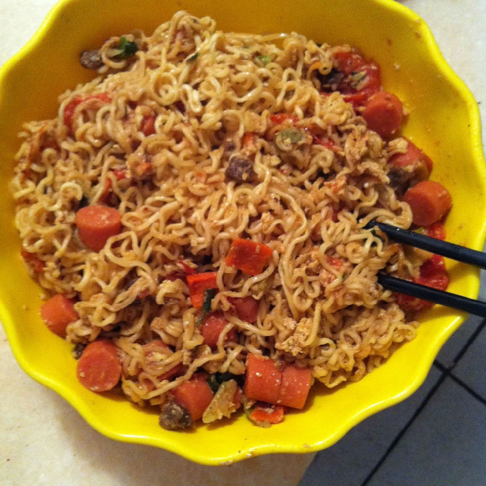  p>炒方便面是一道 a href="#" data-lemmaid="2908690">面食 /a>