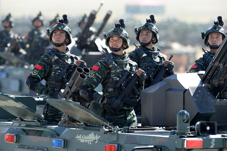 中国人民武装警察部队"猎鹰突击队"