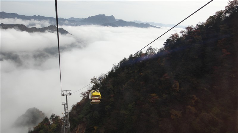 天竺山索道