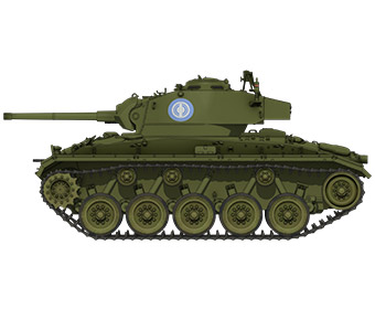 m24霞飞轻型坦克