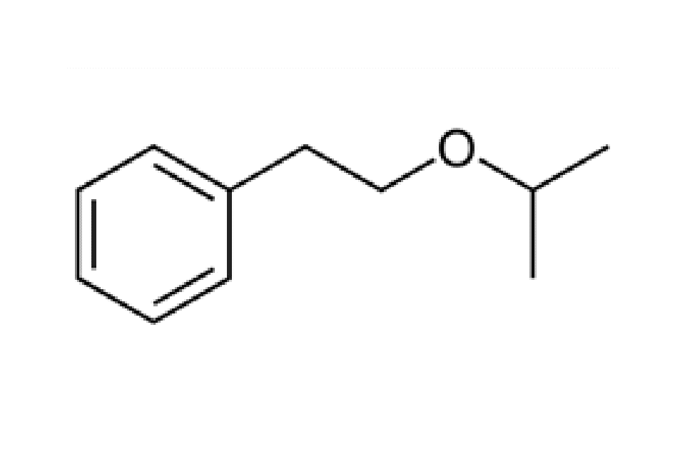 p>风信子醚,即2-苯乙基异丙基醚,英文名:petiole,分子式:c11h16o