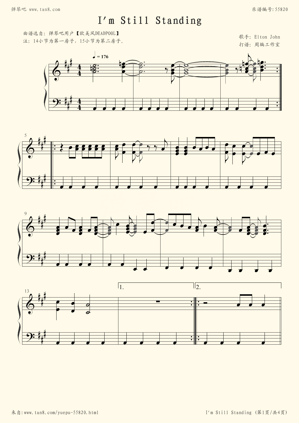 john,bernie taupin作词,elton john,bernie ta作曲,收录于专辑《sing