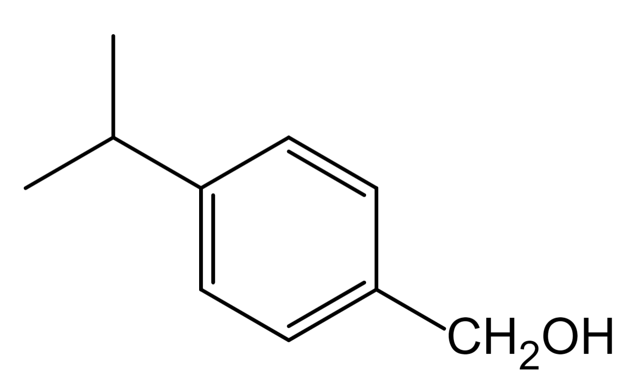 对异丙基苯甲醇是一种有机物,化学式为c9h12</sub