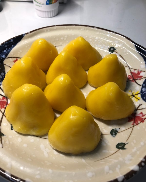 奶香糯米窝窝头