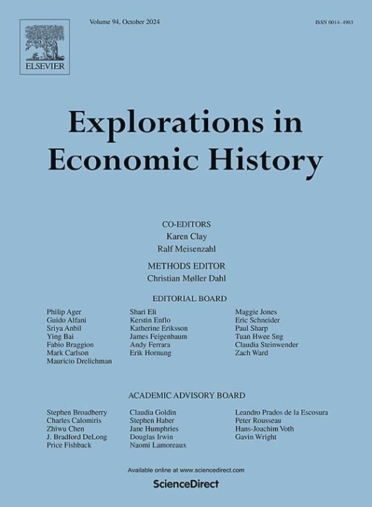 Explorations in Economic History_百度百科
