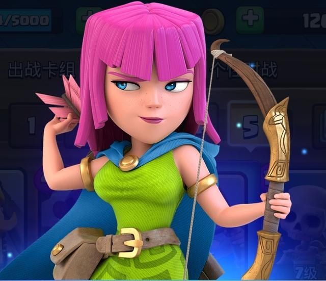 弓箭手是游戏《 a target="_blank" href="/item/部落冲突:皇室战争