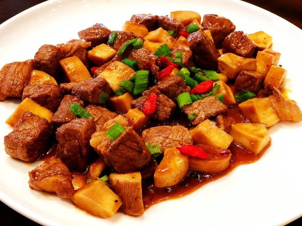果蔬牛肉粒