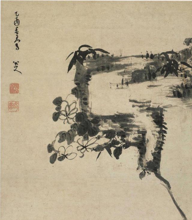 最贵的八大山人名画《竹石鸳鸯图》（1.18亿元）_百科TA说