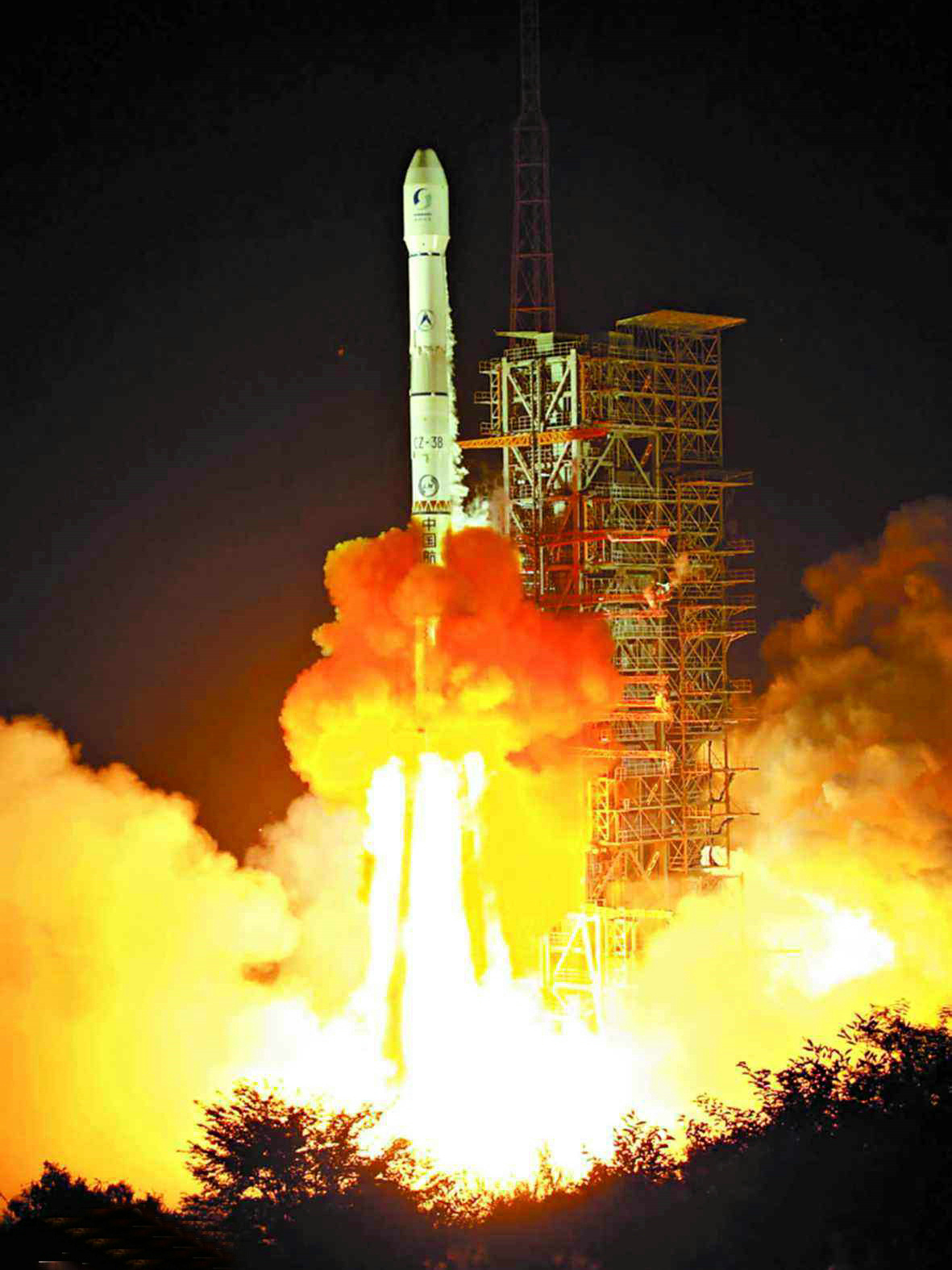  p>长征三号乙(代号:cz-3b)是20世纪90年代末期中国航天科技集团公司