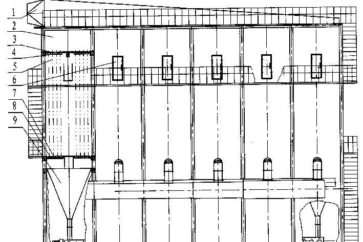 砖混结构袋式除尘器