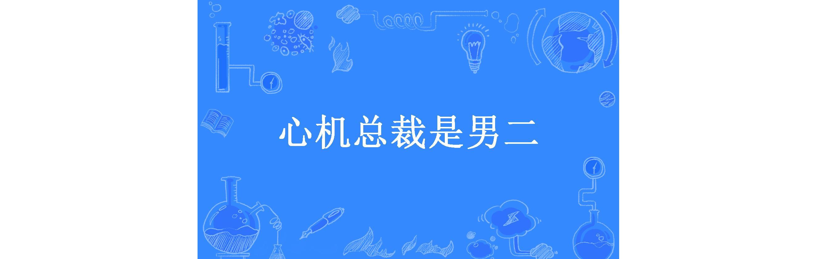 心机总裁是男二