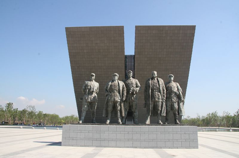  p>渡江战役纪念馆(the yangtze crossing campaign memorial),位于
