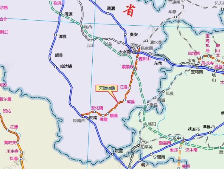  p>天陇铁路,是国家中长期铁路网规划和 a target="_blank" href="