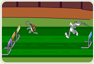 兔八哥龟兔赛跑