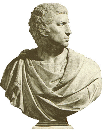 《布鲁特斯胸像》,大理石雕像,高74厘米