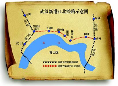 武汉新港江北铁路