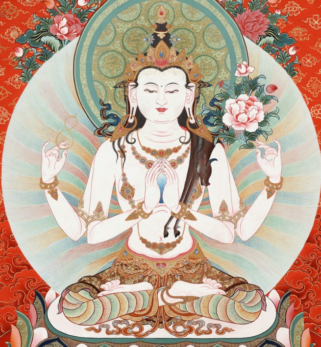 四臂观音图片 全网资源