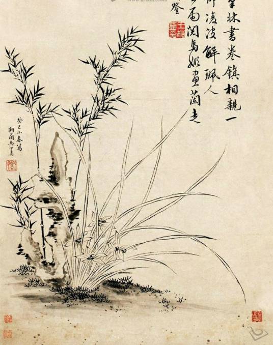 马守真墨兰图_百度百科