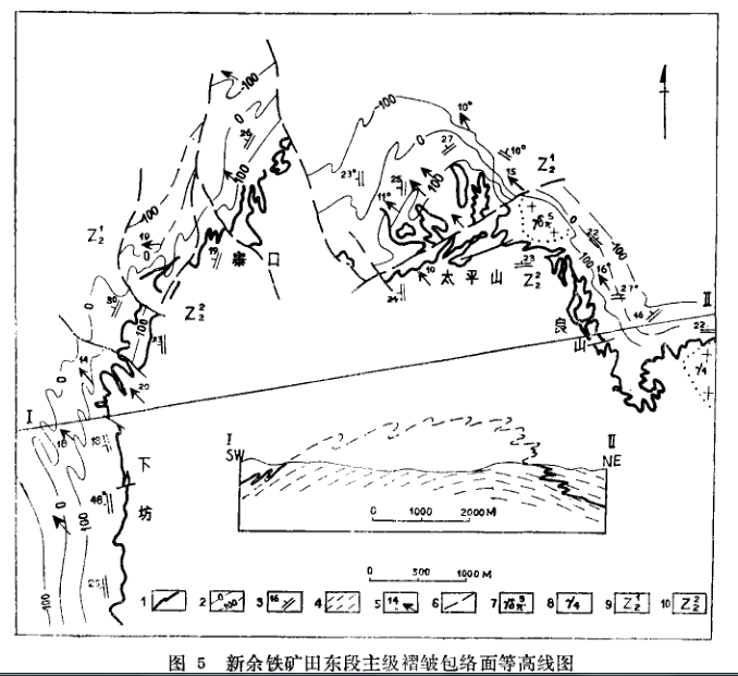  p>褶皱包络面(enveloping surface of fold)是构造地质学学科术语,指