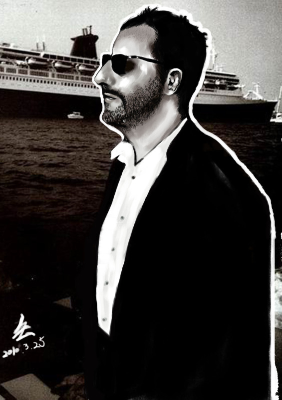 雷诺阿画青蛙塘