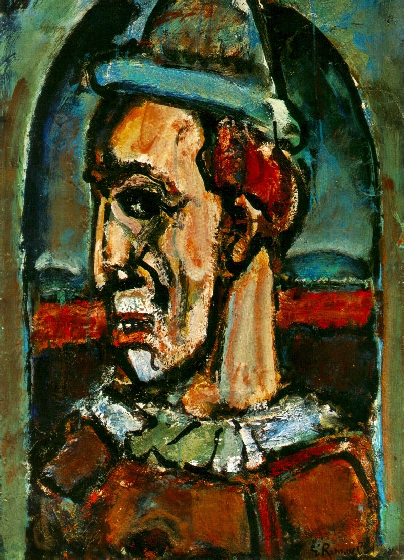  p data-id="gn71hbrkv4">乔治.卢奥(1871-1958)画家,野兽派代表人物.