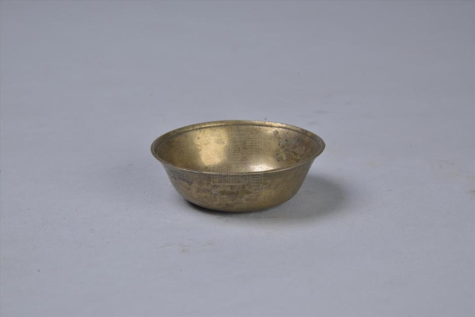 现代藏族铜小碗