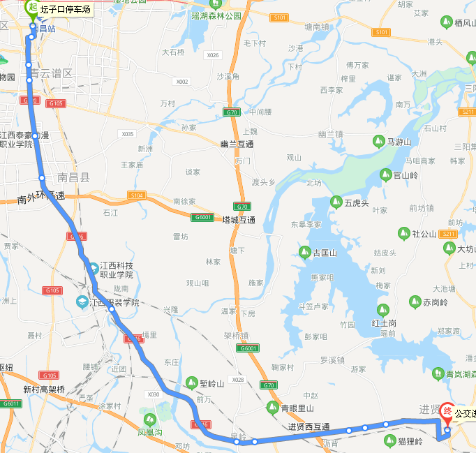 南昌公交158路
