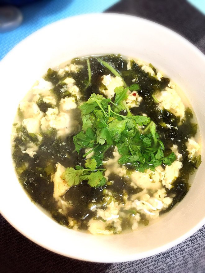 鸡蛋紫菜汤