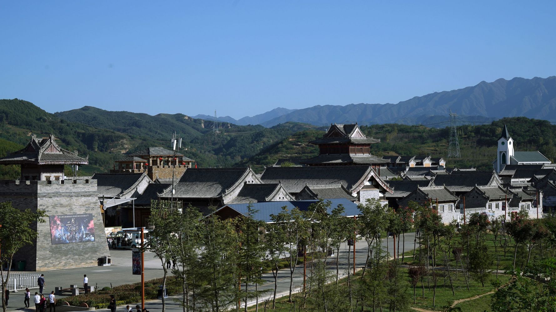 白鹿原影视城