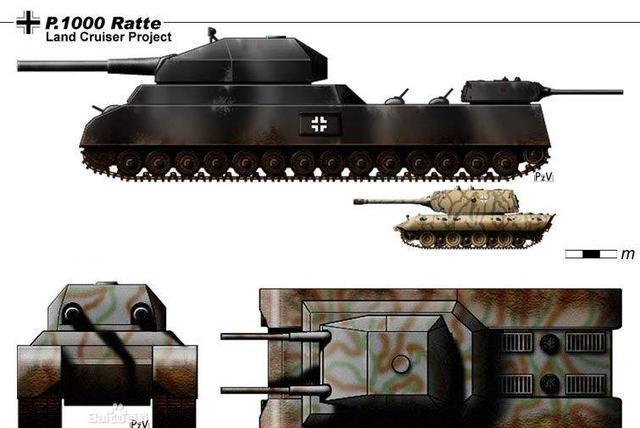 lemmaid="55501">坦克,p1000/p1500超重型坦克