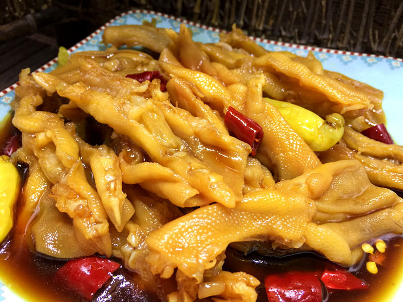 麻辣味泡鹅掌