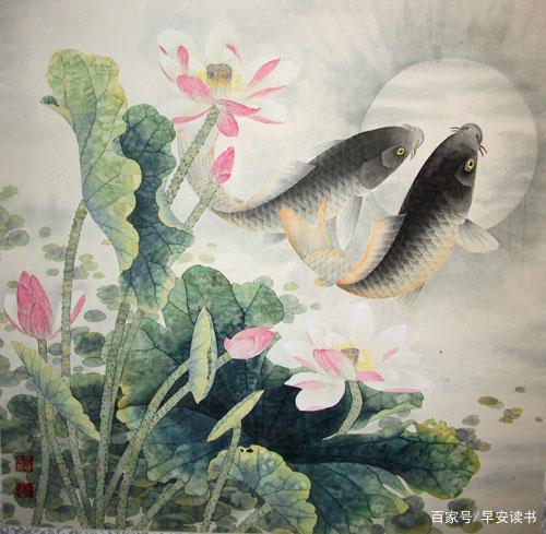 国画  没骨画  日本画 为什么那么多人喜欢国画没骨法- 知乎