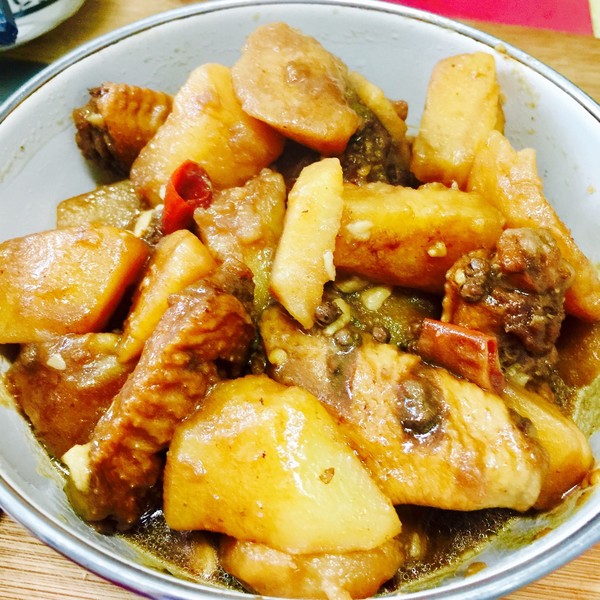 鸡翅土豆煲