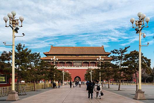 端门（世界文化遗产“北京中轴线——中国理想都城秩序的杰作”的组成部分）_百度百科