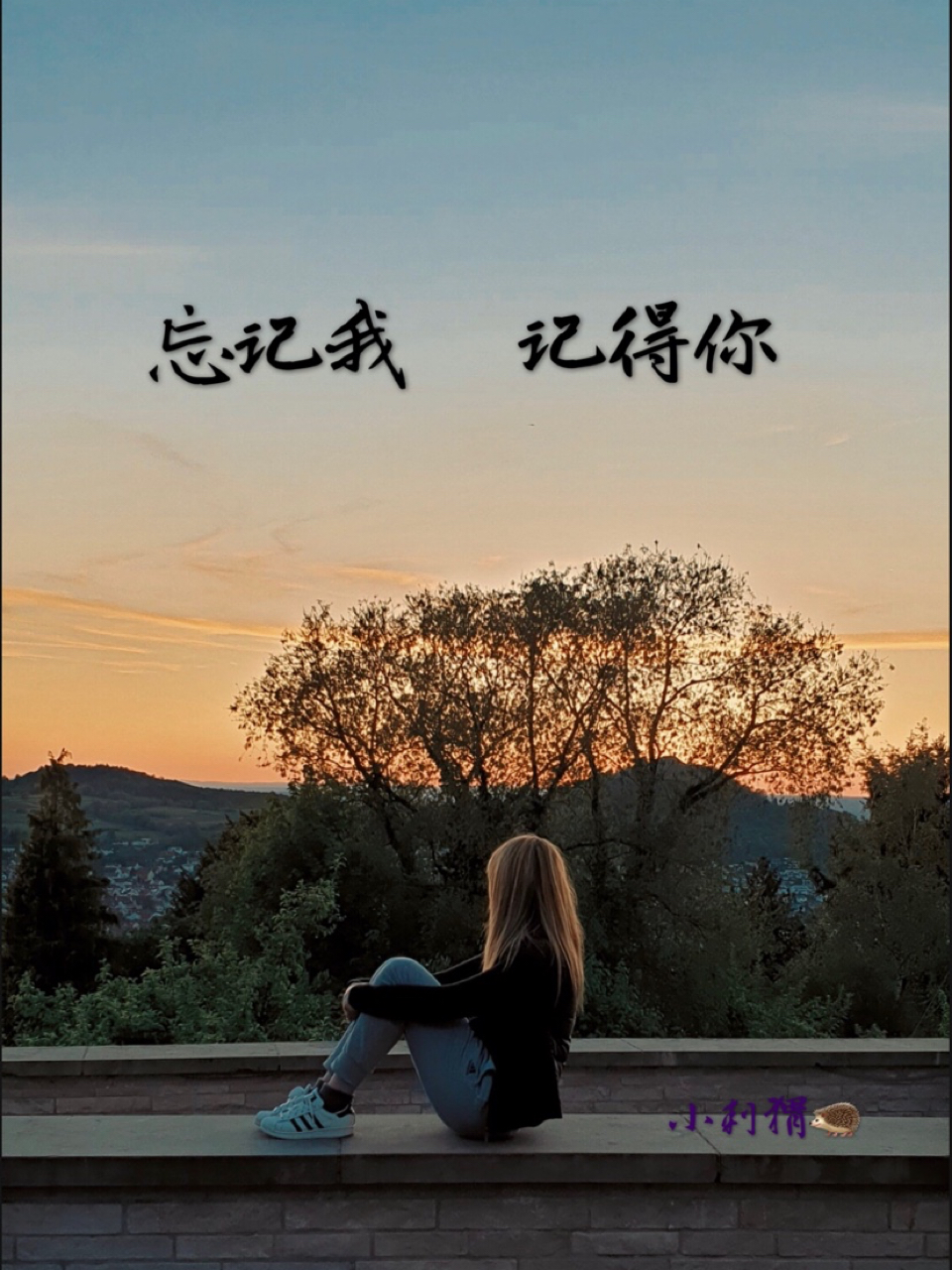 忘记我,记得你