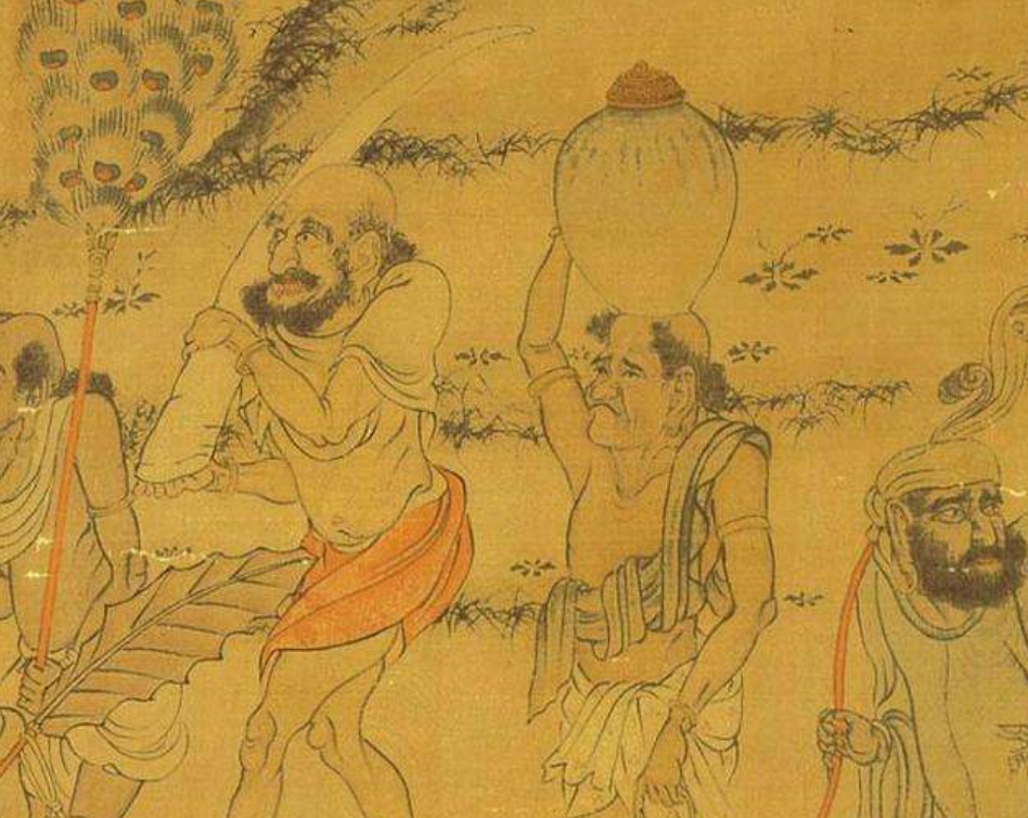 唐阎立本职贡图卷