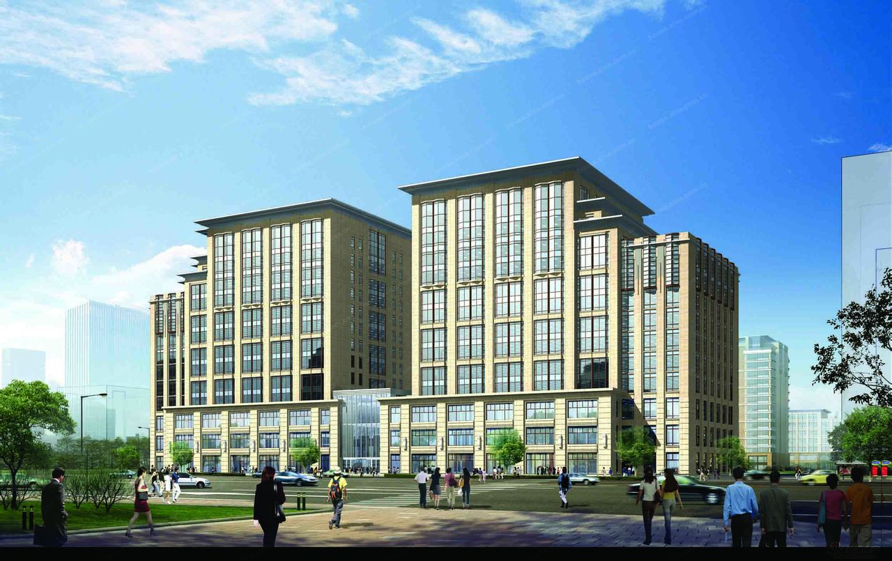 银铭尊位于长风生态商务区核心位置,是以尊崇理念精心打造的甲级写字