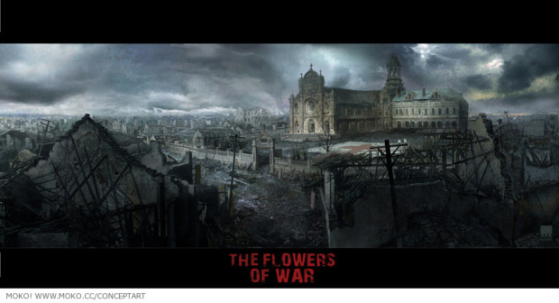 电影《金陵十三钗》概念图设计