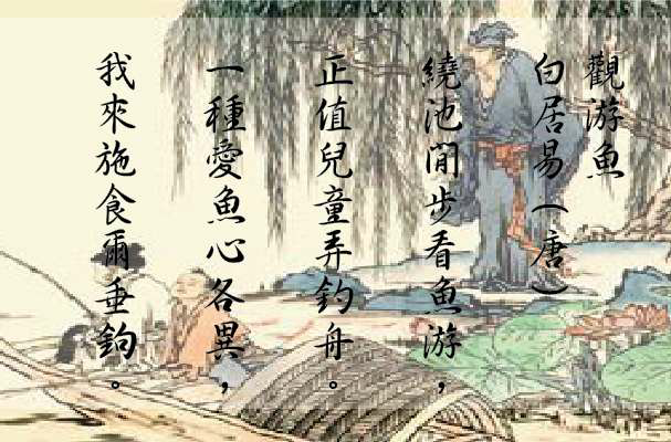 《观游鱼》是唐代诗人 a target="_blank" href="/item/白居易/174330
