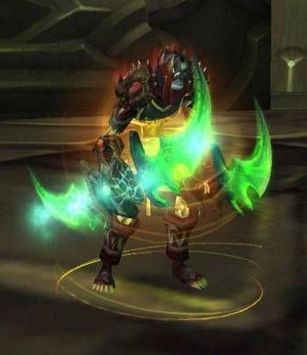 俗称蛋刀,是暴雪娱乐制作的魔兽系列游戏中著名英雄恶魔猎手伊利丹