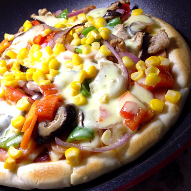 平底锅什锦脆底披萨