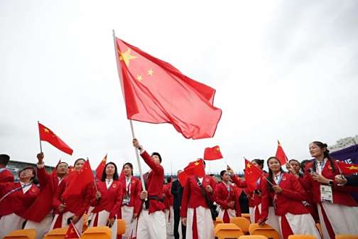<p>中国代表团
