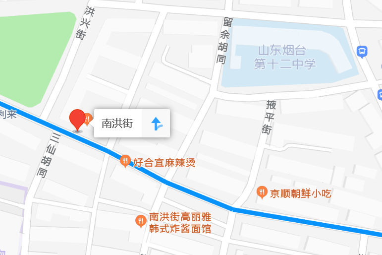  p>南洪街位于烟台市芝罘三水,共计房屋27户. /p>