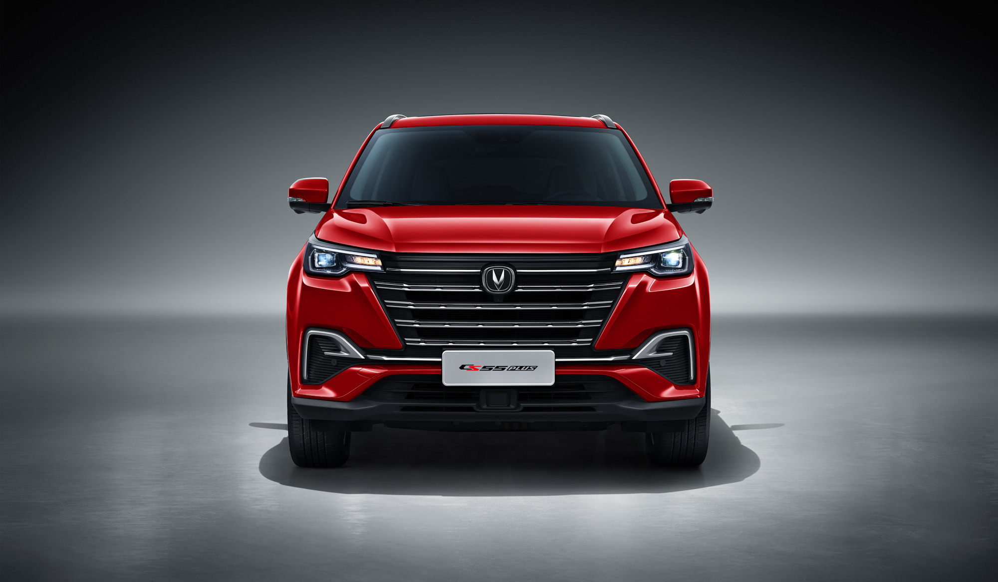  p>2019年11月22日,长安cs家族旗下"新轻年智色suv"——cs55plus在